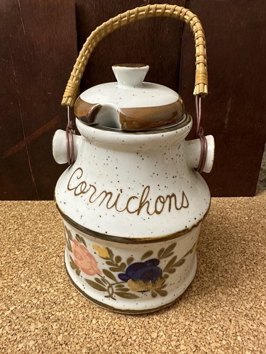 Pot cornichons vintage en - cornichons,