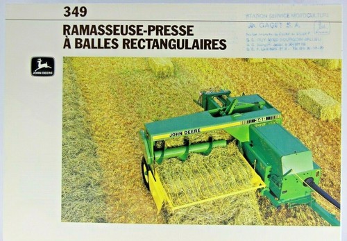 Prospectus brochure ramasseuse - prospectus,