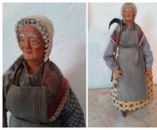ANCIEN SANTON PROVENCE HABILLE FEMME FAUCHEUSE HAUTEUR 30 cm