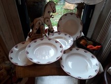 5 Assiettes creuses Moulin des