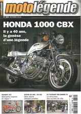 MOTO LEGENDE N°304 HONDA 1000 CBX / PEUGEOT 103 / SUZ GS 400 - GS 425 / ANNEE 70
