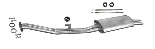 Pot échappement pour bmw - d'échappement,