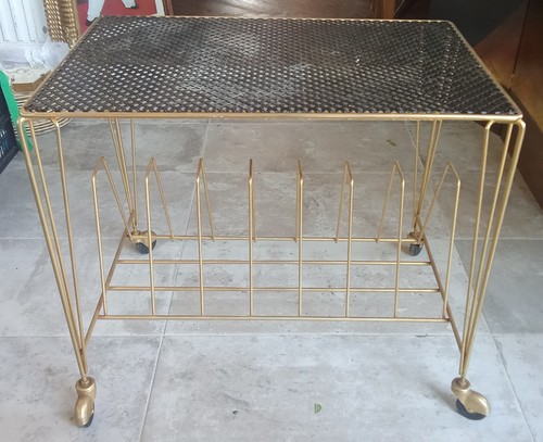 Table desserte roulante porte - roulante,