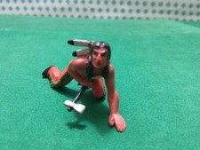 Indien Avec Tomahawk Natif