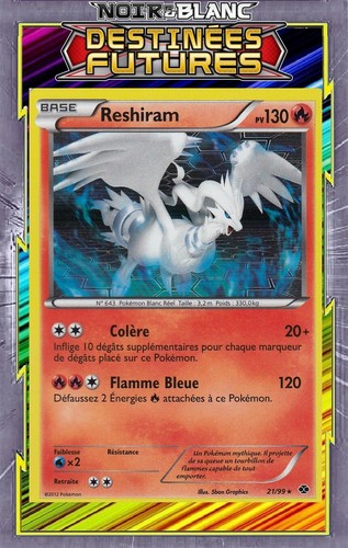 Reshiram holo - holo,