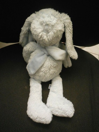 Doudou lapin bleu clair - doudou,
