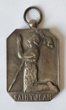 Médaille Art Deco Saint Jean
