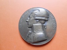 MEDAILLE LE LAFAYETTE COMPAGNIE GENERALE TRANSATLANTIQUE 