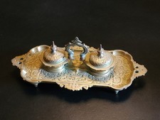 Bronze Encrier Fin 19 EME XIX