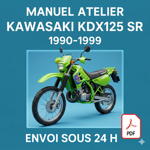 Manuel atelier kawasaki kdx125 - kawasaki,
