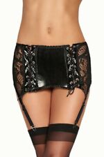 Noir Porte-Jarretelle En