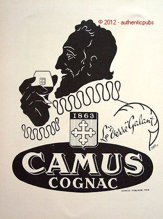 Publicite cognac camus - publicite, le