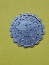 Jeton de nécessité militaire cuirassé bretagne navigation