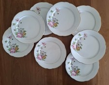 Assiettes Plates en Porcelaine