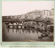 Italie, Naples, quai Santa