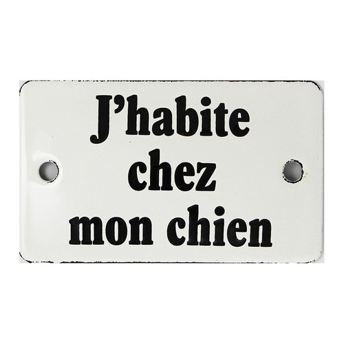 Plaque humoristique