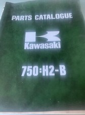 Parts Catalogue List Kawasaki Original  750h2-b H2