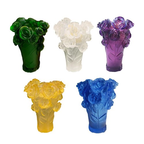 Vase fleurs artistique - à,