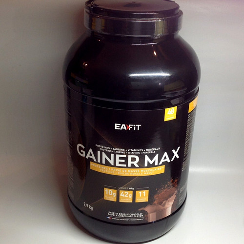 Eafit gainer max 9kg saveur - gainer, 2.9kg