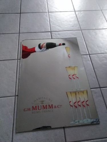 Miroir champagne mumm - , cordon
