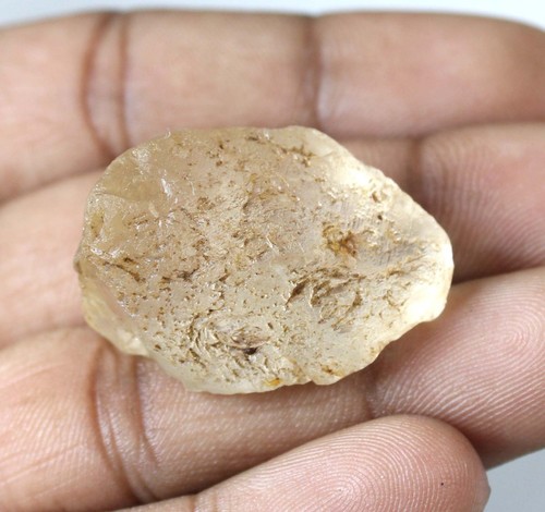 Topaze naturelle brute jaune - naturelle,