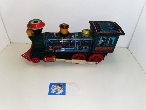 Ancien train jouet locomotive - train,