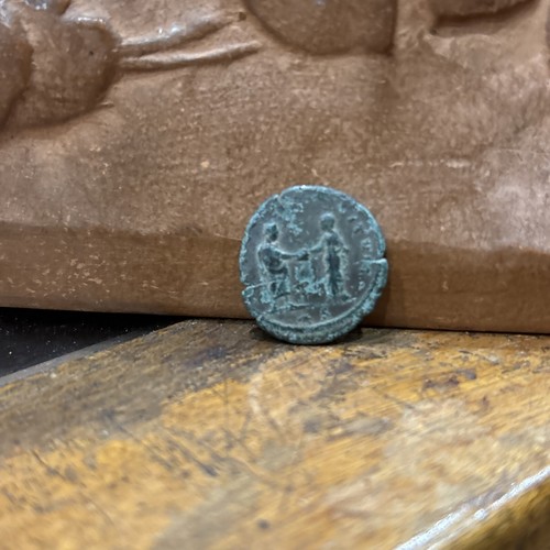 Piece monnaie romaine - romaine, bronze