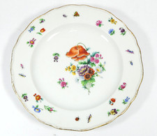 Assiette Meissen 18E Siècle