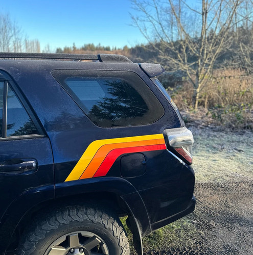 Autocollants quart panneau - de,
