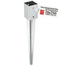 Douille de sol à impact 70 x