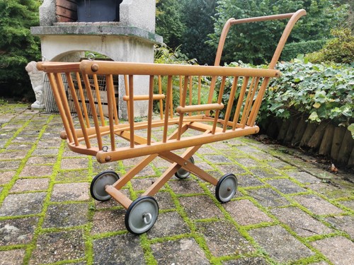 Berceau landeau bois pour - bois,