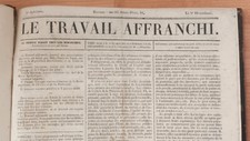 Le Travail Affranchi, Journal