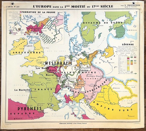 Ancienne carte hatier - ancienne,