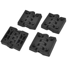 4 Pièces D'Hinges Pour Portes De Placard En Plastique Renforcé 40 X 40 Mm