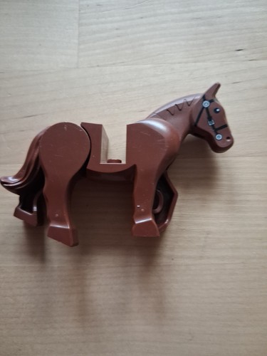 Lego cheval brun articulé - ,,