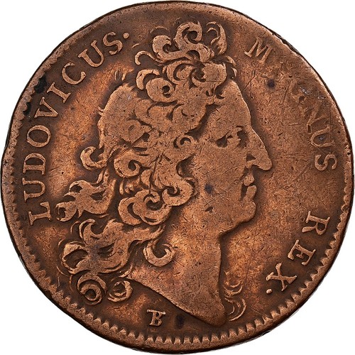 France jeton louis xiv - france,,