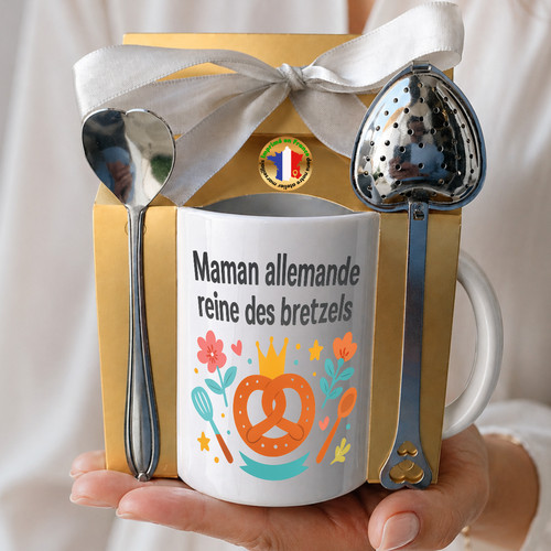 Coffret mug maman allemande - mug,