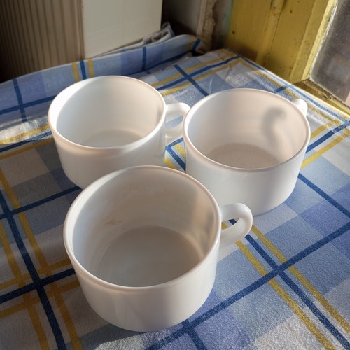 Lot trois tasses café - lot, à