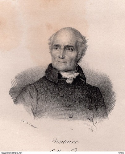 Portrait pierre fontaine - portrait,