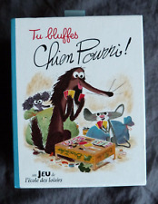 GUTMAN / BOUTAVANT - "Tu Bluffes, Chien Pourri !", un Jeu de l'Ecole des Loisirs