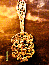 : RARE SAUPOUDREUSE  EN ARGENT