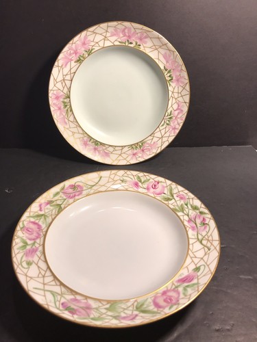 Pair antique limoges - pair, of