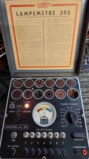 LAMPEMETRE CARTEX 395 Testeur de LAMPE TSF TUBE