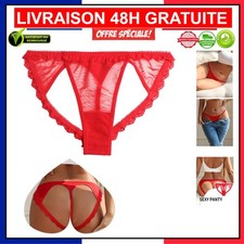Culotte fendue grande taille - culotte,