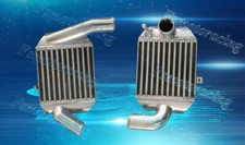 Aluminum Intercooler front side mount For AUDI A4 B5 S4 RS4 A6 C5 2.7T