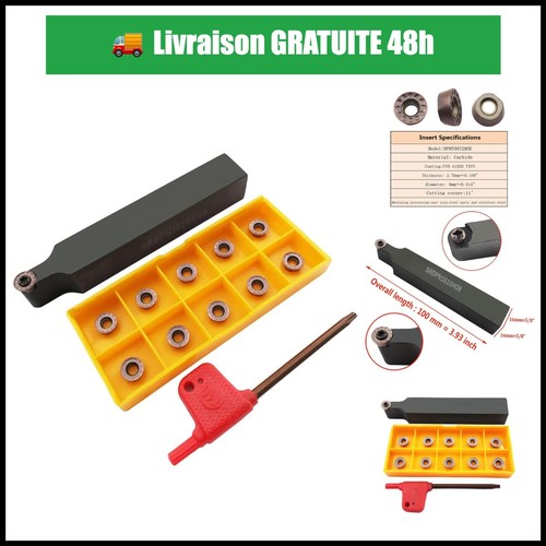 10pcs inserts fraisage en - 10pcs, de