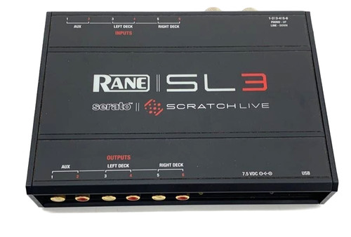 Interface rane sl3 scratch - dj,