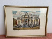 Ancien Cadre Lithographie 