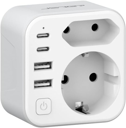 Adaptateur prise usa - prise, 1