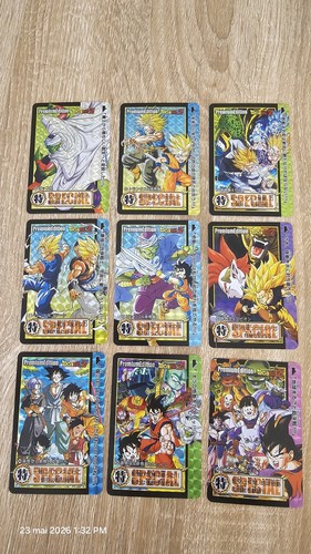 Lot cartes dragon - ball, z